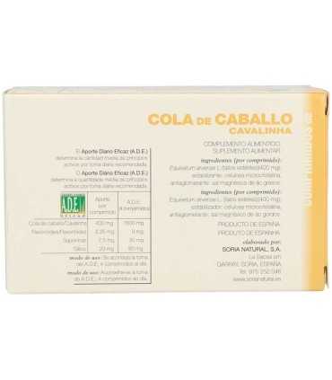 cola de caballo soria natural 60 comprimidos 600 mg