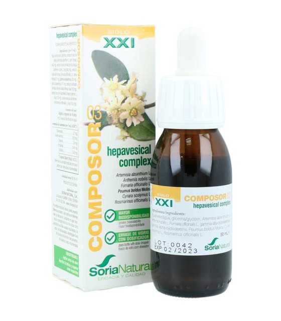 composor 03 hepevesical complex soria natural 50 ml