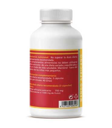 mango africano sotya 120 capsulas 500 mg