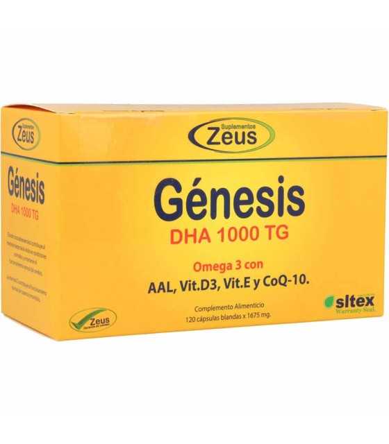 genesis dha 1000 tg zeus 120 capsulas