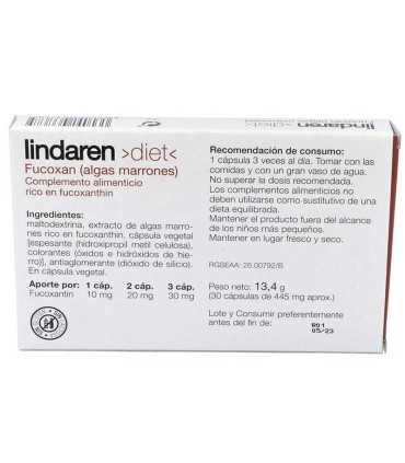 lindaren diet fucoxan 30 capsulas
