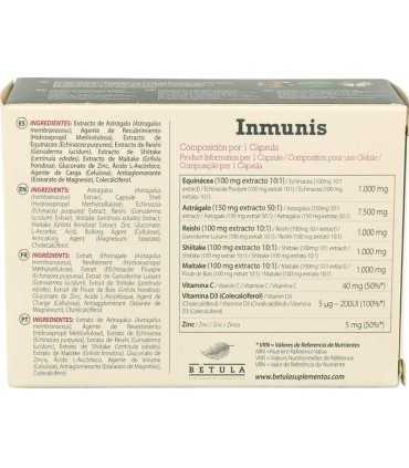 inmunis betula 30 capsulas