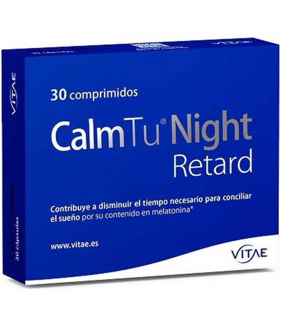 calmtu night retard vitae 30 comprimidos