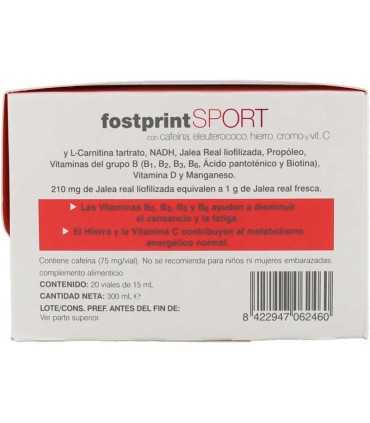 fostprint sport soria natural 20 viales