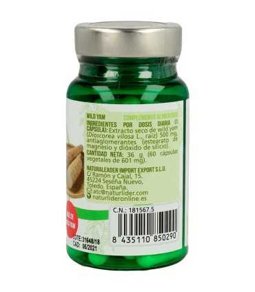 wild yam naturlider 60 capsulas