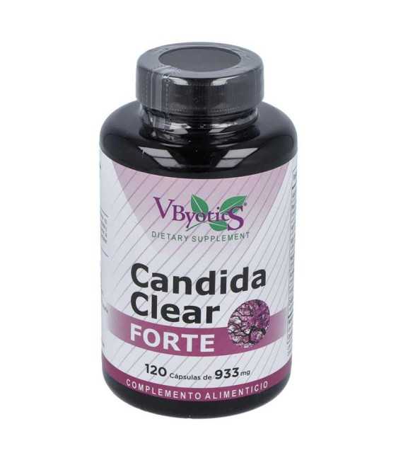 candida clear forte vbyotics 120 capsulas 933 mg