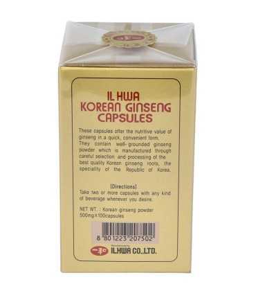 ginseng il hwa tongil 100 capsulas