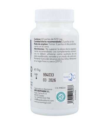 ginkgo complex puro omega 60 perlas