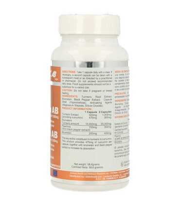curcumin ab complex 10000 mg airbiotic 60 capsulas