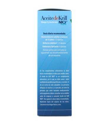 aceite de krill nko 100 natural 80 capsulas 500 mg