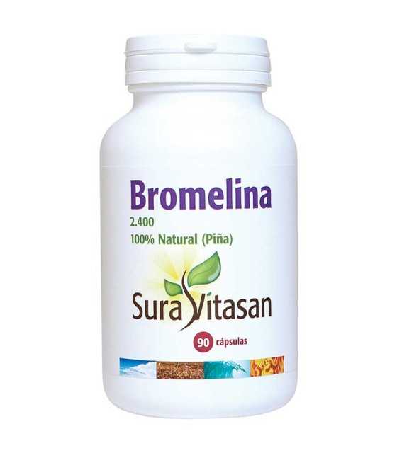 bromelina sura vitasan 90 capsulas