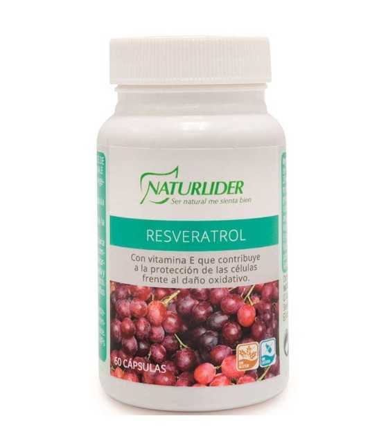 resveratrol naturlider 60 capsulas