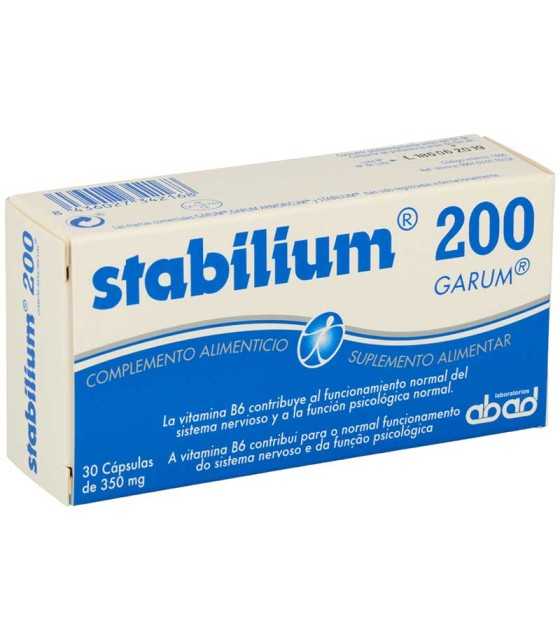 stabilium 200 abad 30 capsulas 350 mg