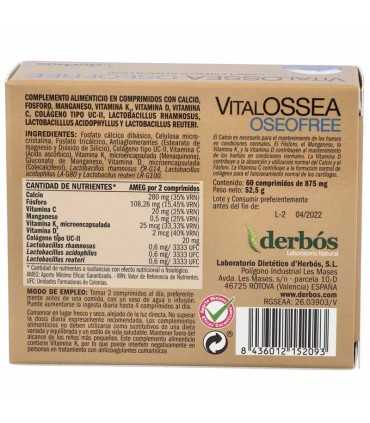 vitalossea oseofree derbos 60 capsulas