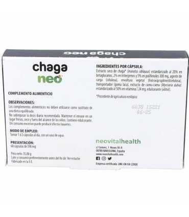 chaga neo 60 capsulas