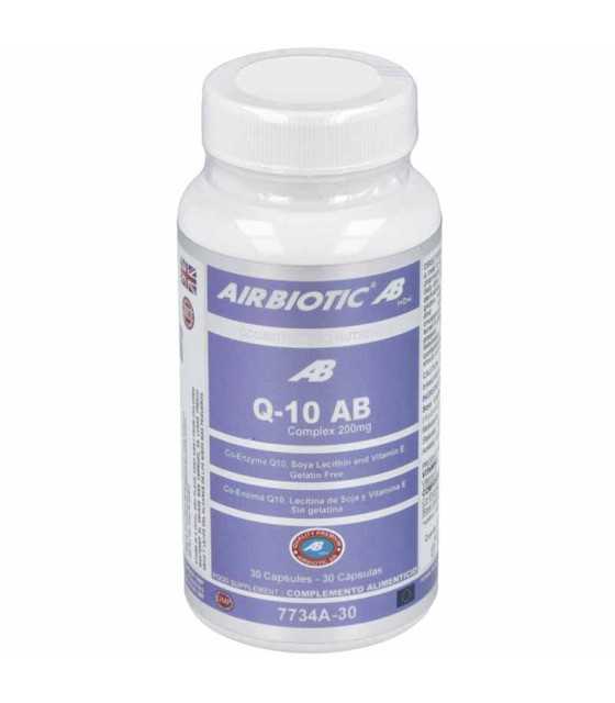 q10 ab 200 mg airbiotic 30 capsulas