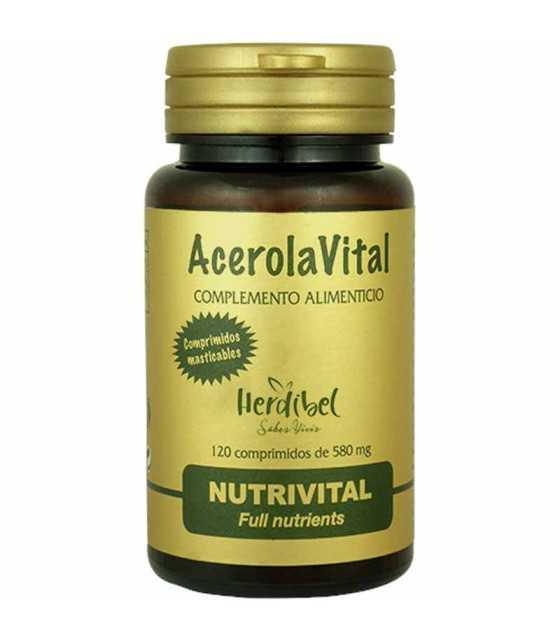 acerolavital herbidel 120 comprimidos 580 mg