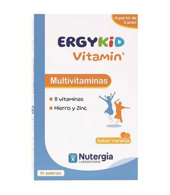 ergykid vitamin nutergia 14 sobres