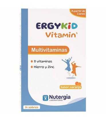 ergykid vitamin nutergia 14 sobres