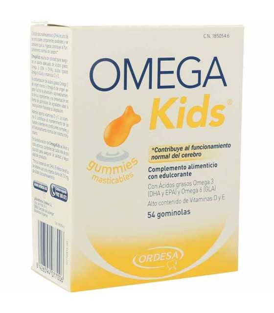 omega kids gummies 54 gominolas ordesa