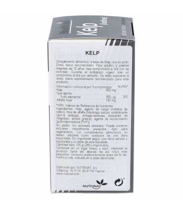 kelp algas health aid 240 comprimidos
