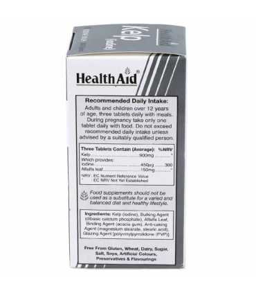 kelp algas health aid 240 tabletas