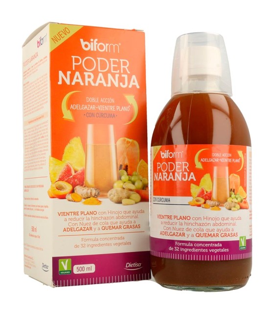 biform poder naranja dietisa 500 ml