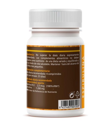 espirulina sotya 100 pastillas 400 mg