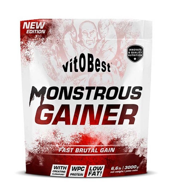 monstrous gainer vitobest fresa 3 kg