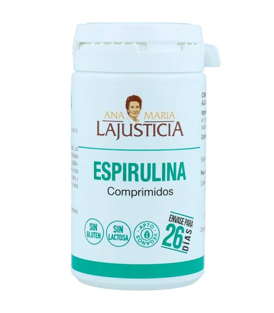 espirulina ana maria lajusticia 160 comprimidos