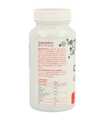 carbon activo plantis 60 capsulas