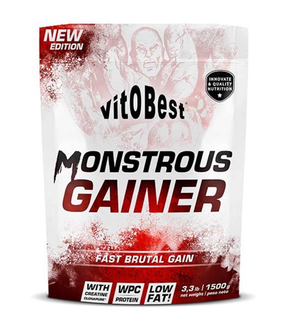 monstrous gainer vitobest 1,5 kg chocolate