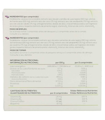 celulimp soria natural 28 comprimidos 850 mg