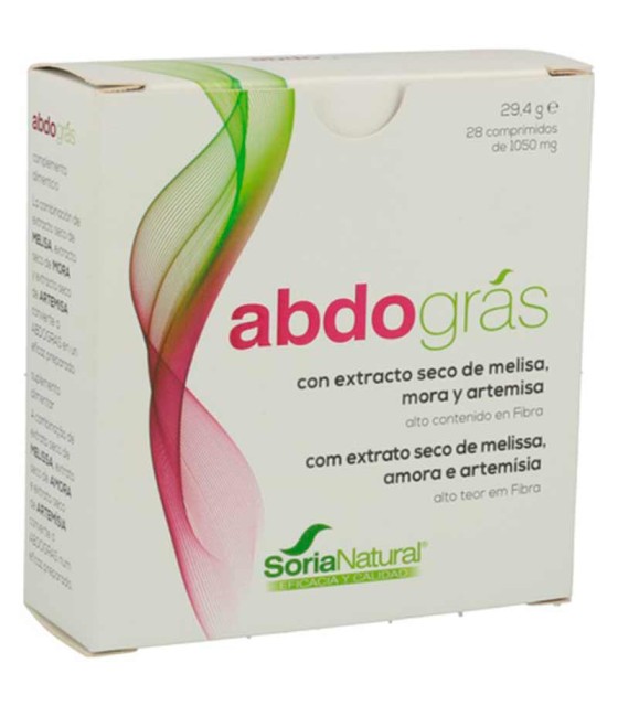 abdogras soria natural 28 comprimidos 1050 mg