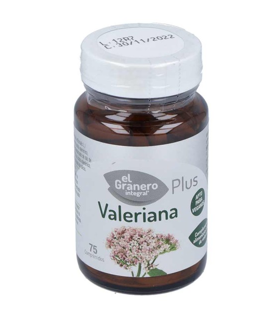 valeriana el granero integral 75 comprimidos