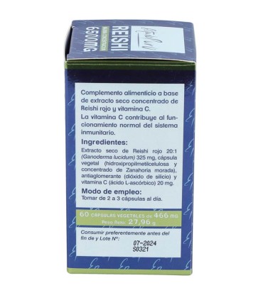 estado puro reishi 6500 mg 60 pastillas