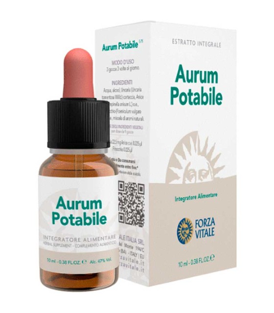 aurum potable forza vitale 10 ml