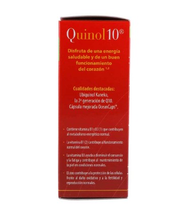 quinol 10 100 natural 60 pastillas