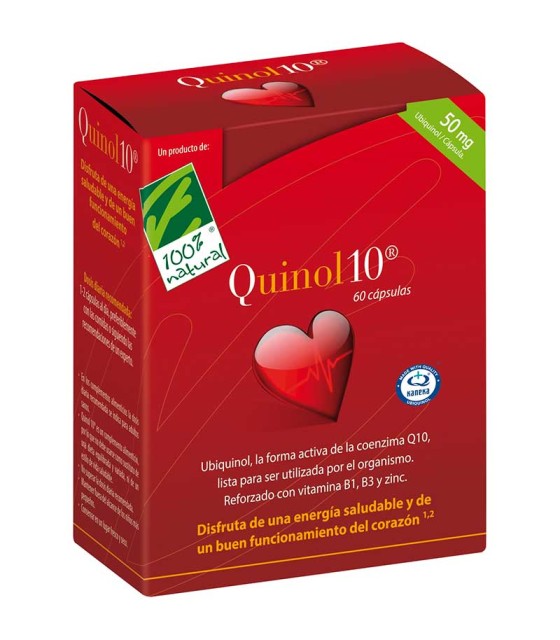 quinol 10 100 natural 60 capsulas