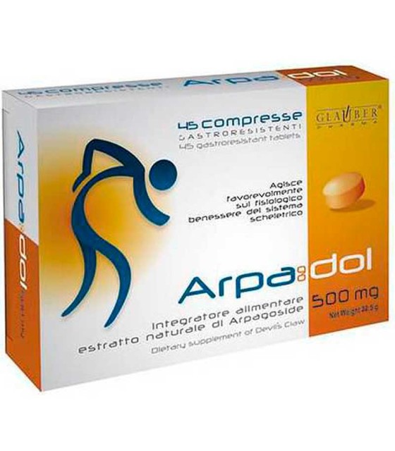 arpagodol glauber 500 mg 45 capsulas