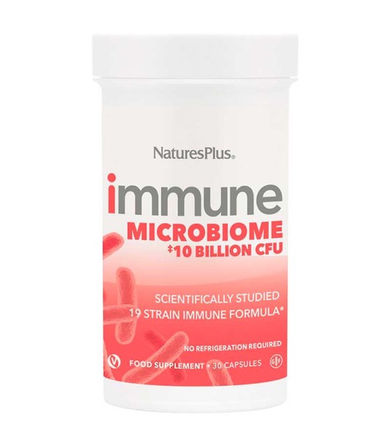 immune microbiome natures plus 30 capsulas