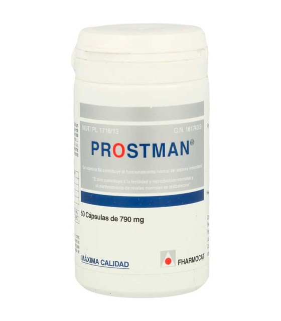 prostman fharmocat 50 capsulas 790 mg