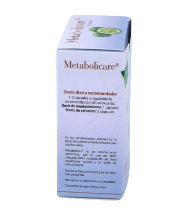 metabolicare 100 natural 60 capsulas