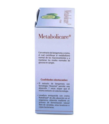 metabolicare 100 natural 60 capsulas