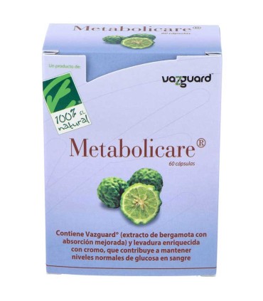 metabolicare 100 natural 60 capsulas
