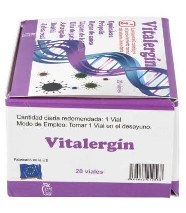 vitalergin 20 viales dis