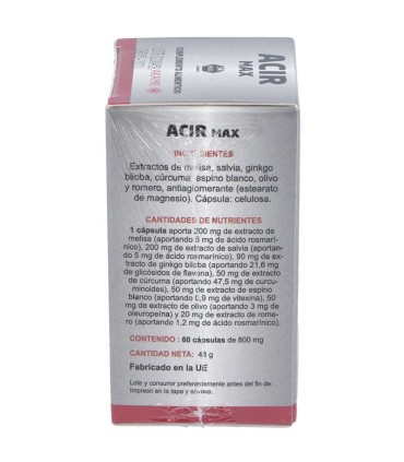 acir max nale 60 comprimidos