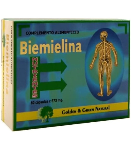 biemielina golden green natural 60 capsulas 673 mg