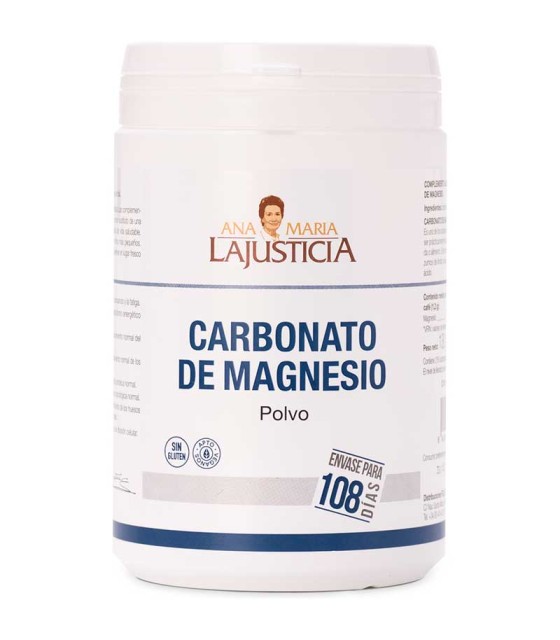 carbonato de magnesio ana maria lajusticia polvo 130 gr