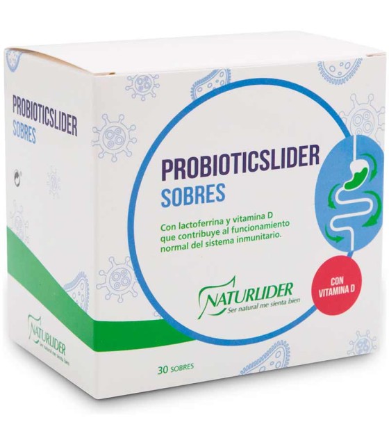 probioticslider sobres naturlider 30 sobres